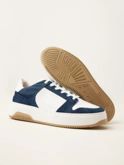 Basket Court Denim Sneakers Voor Dames