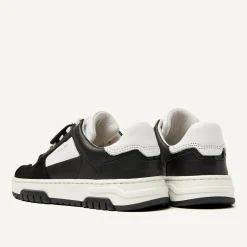 Basket Court JR Zwarte Witte Sneakers Voor Kids