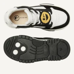 Basket Court JR Zwarte Witte Sneakers Voor Kids