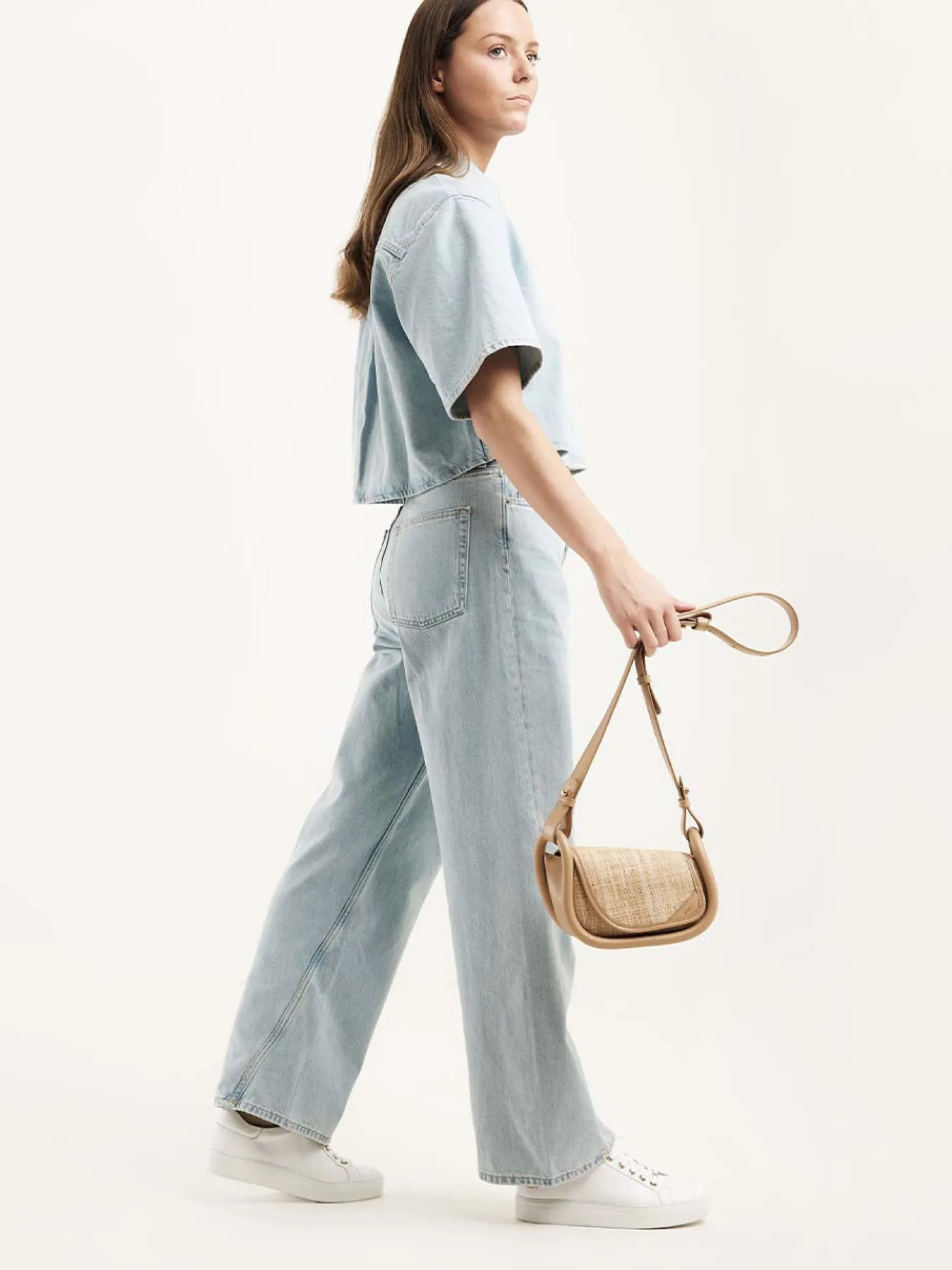 Bobby Mini Bag Beige Tas Voor Dames