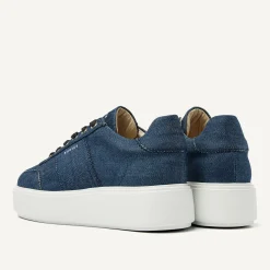 Elise Wing Denim Sneakers Voor Dames