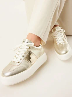 Elise Wing Gouden Sneakers Voor Dames