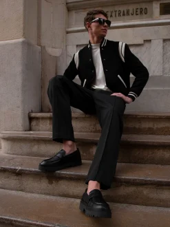 Ethan Gatsby Zwarte Loafers Voor Heren