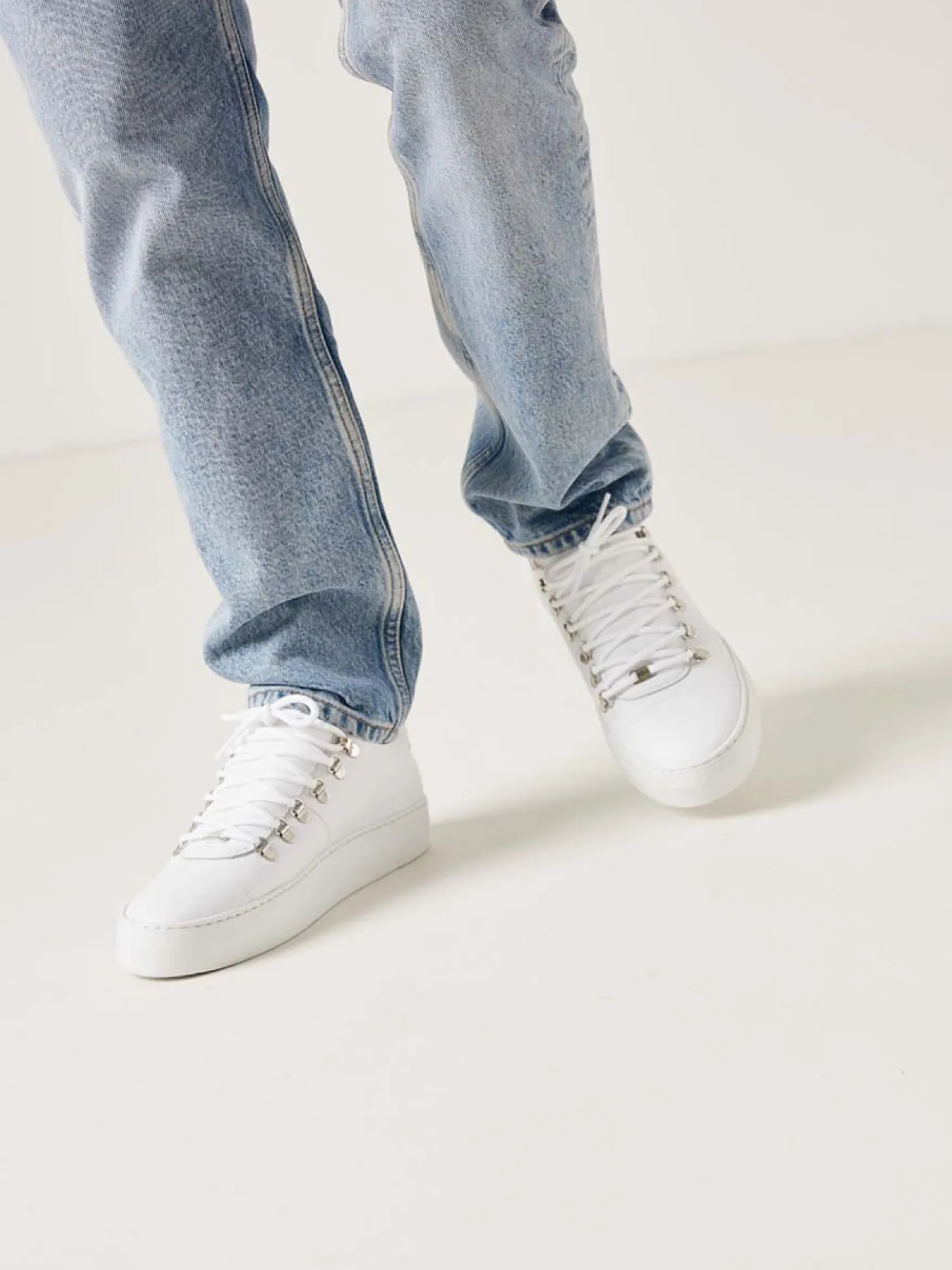 Jagger Classic Witte Sneakers Voor Heren