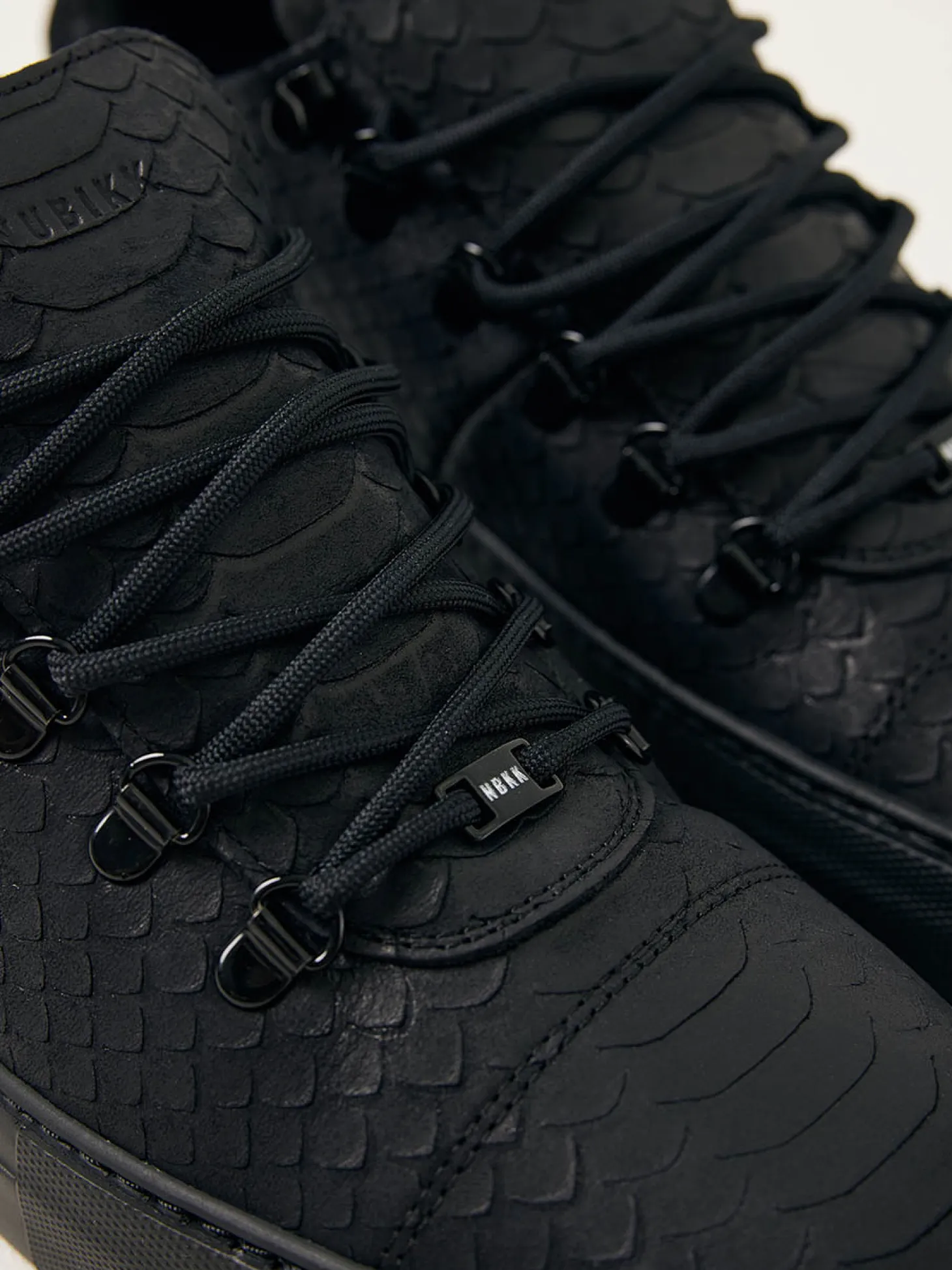 Jagger Python Zwarte Sneakers Voor Heren