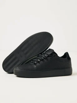 Jagger Python Zwarte Sneakers Voor Heren