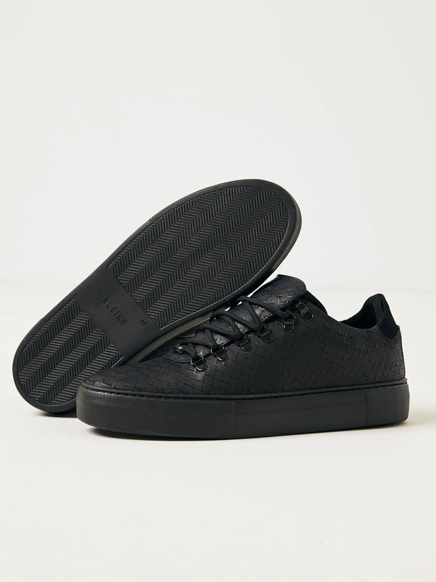 Jagger Python Zwarte Sneakers Voor Heren