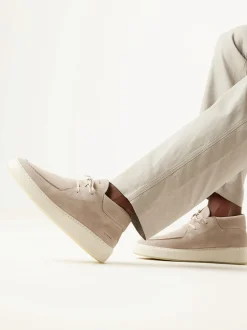 Jiro Gio Beige Desert Boots Voor Heren