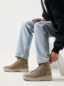 Jonah Dune Taupe Boots Voor Heren