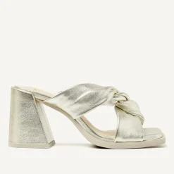 Lana Twist Gouden Sandalen Voor Dames