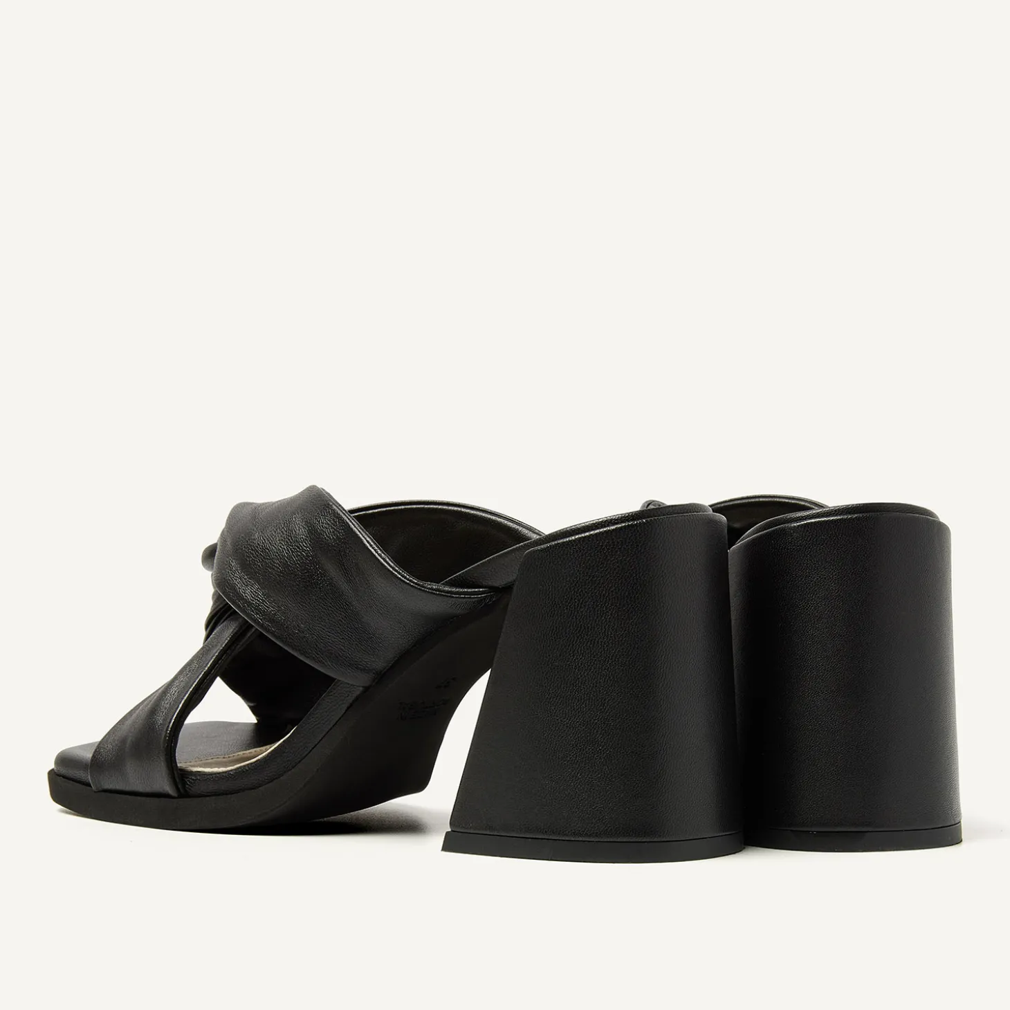 Lana Twist Zwarte Sandalen Voor Dames