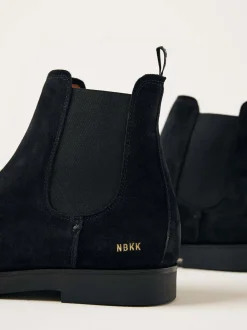 Logan Chelsea Zwarte Boots Voor Heren
