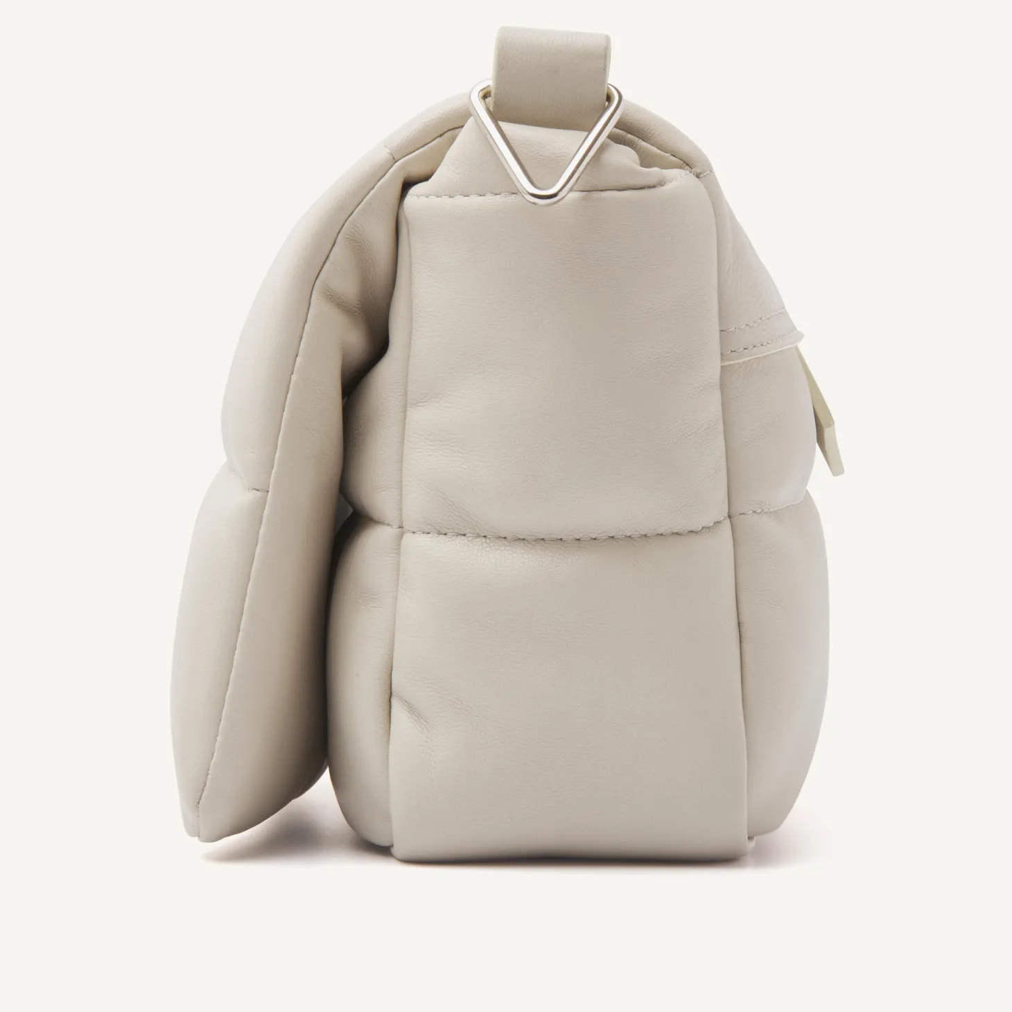 May Beige Leren Tas