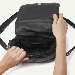 May Zwarte Leren Tas