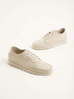 Milo Macaw Beige Bootschoenen Voor Heren