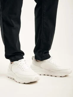 Oberon Reese Witte Sneakers Voor Heren