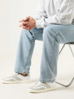 Ray Owen Wit Grijze Sneakers Voor Heren