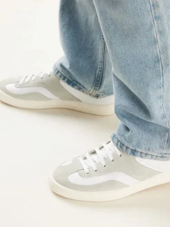 Ray Owen Wit Grijze Sneakers Voor Heren