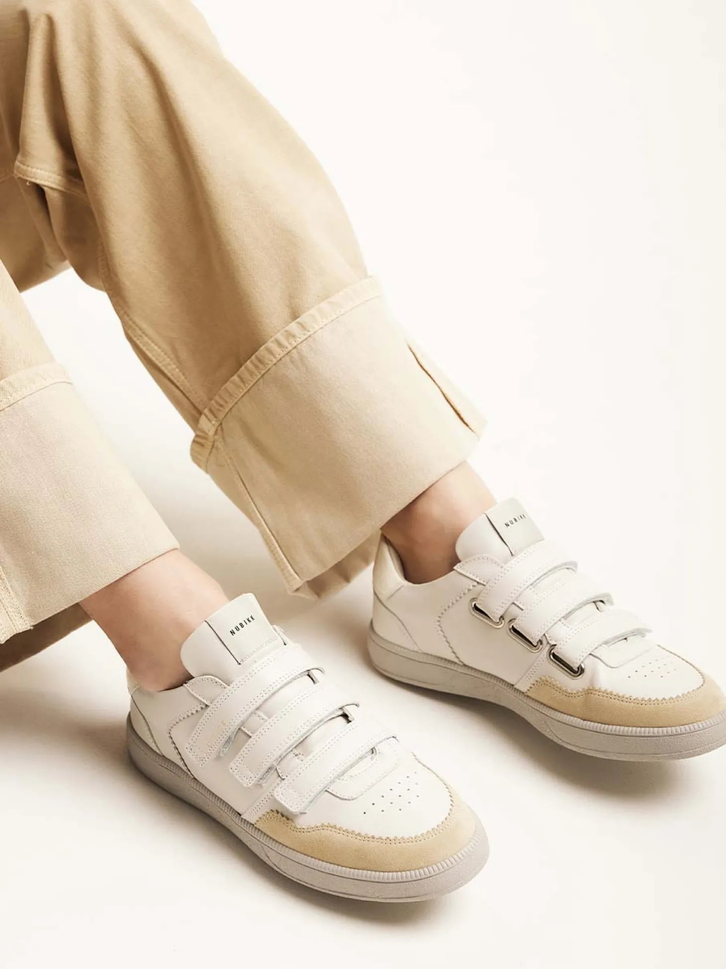 Ray Straps Beige Sneakers Voor Dames