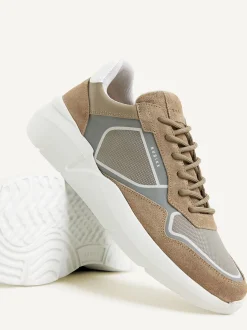 Roque Road Curl Taupe Sneakers Voor Heren
