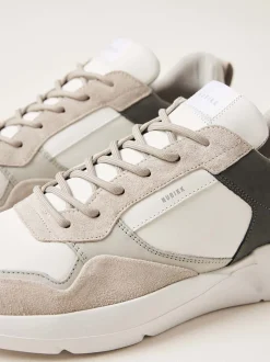 Roque Road Wave Witte Combi Sneakers Voor Heren