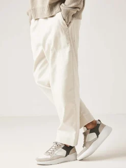 Roque Road Wave Witte Combi Sneakers Voor Heren