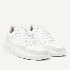 Roque Road Wave Witte Snakeprint Sneakers Voor Dames