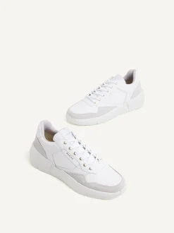 Roque Road Wave Witte Snakeprint Sneakers Voor Dames