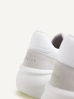 Roque Road Wave Witte Snakeprint Sneakers Voor Dames