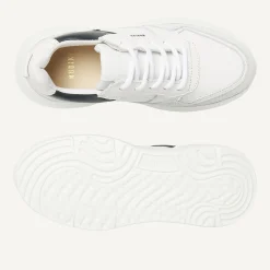 Roque Road Wave JR Wit Blauwe Sneakers Voor Kids