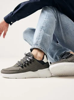 Roque Roman Donkergrijze Sneakers Voor Heren