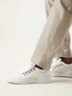 Roque Roman Witte Sneakers Voor Heren