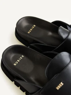 Teddy Montana Zwarte Slippers Voor Dames