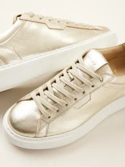Vince Tora Gouden Sneakers Voor Dames
