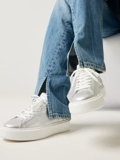Vince Tora Metallic Sneaker Voor Dames