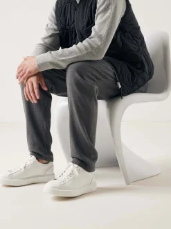 Vince Tora Witte Sneakers Voor Heren