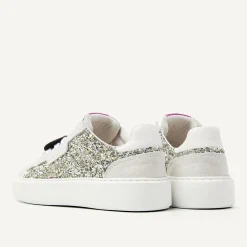 Vince Tora K Grijze Glitter Sneakers Voor Kids